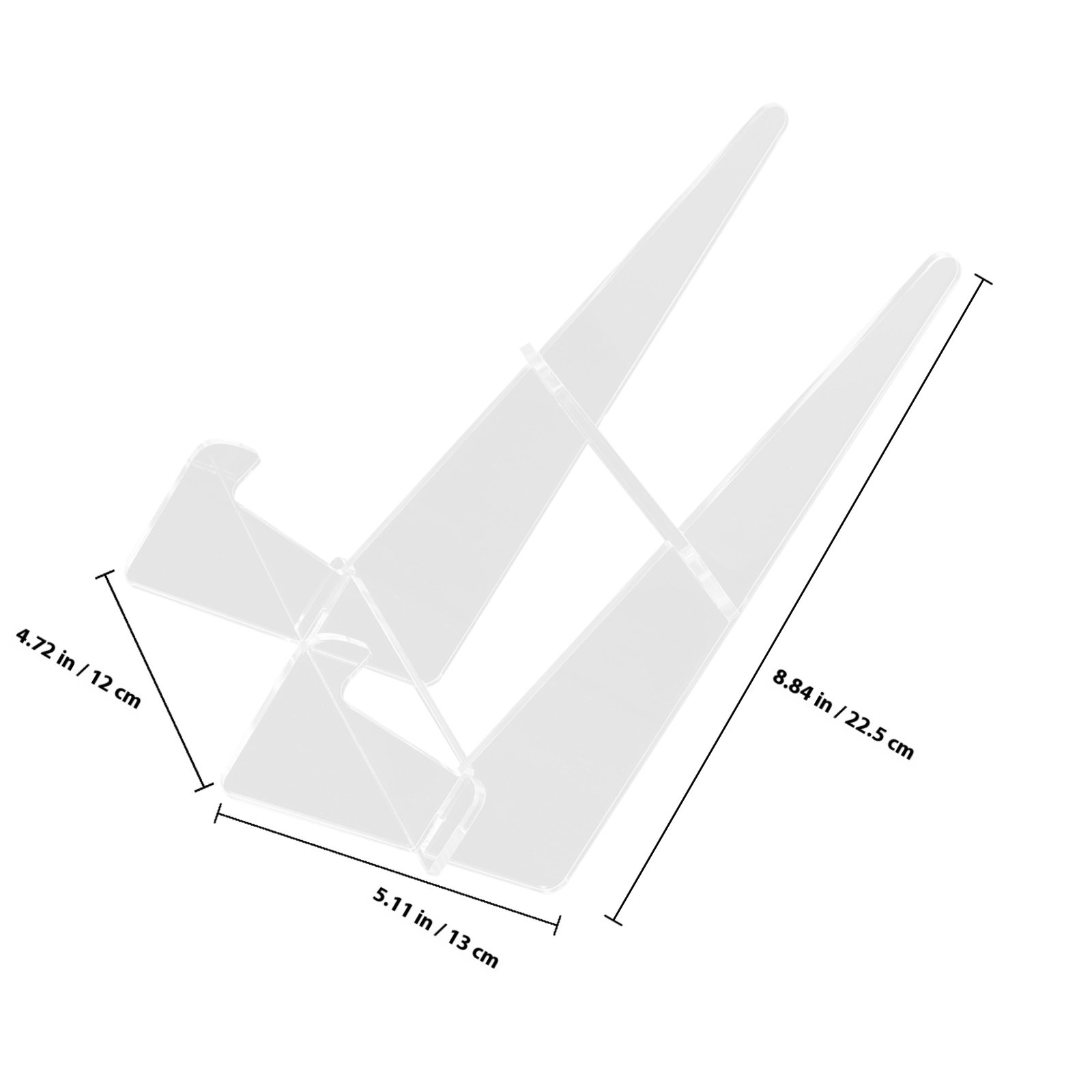 Clear Acrylic Cookbook Stand S - Clear Acrylic Book Stand Holder recension och pris