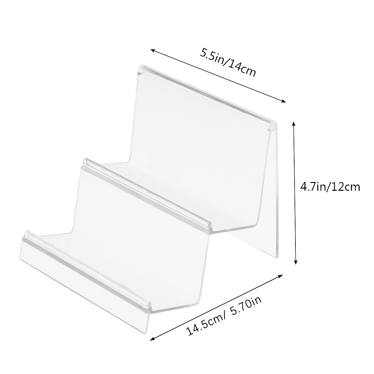 Acrylic Wallet Holder Rack Cle - Clear Acrylic Book Stand Holder recension och pris