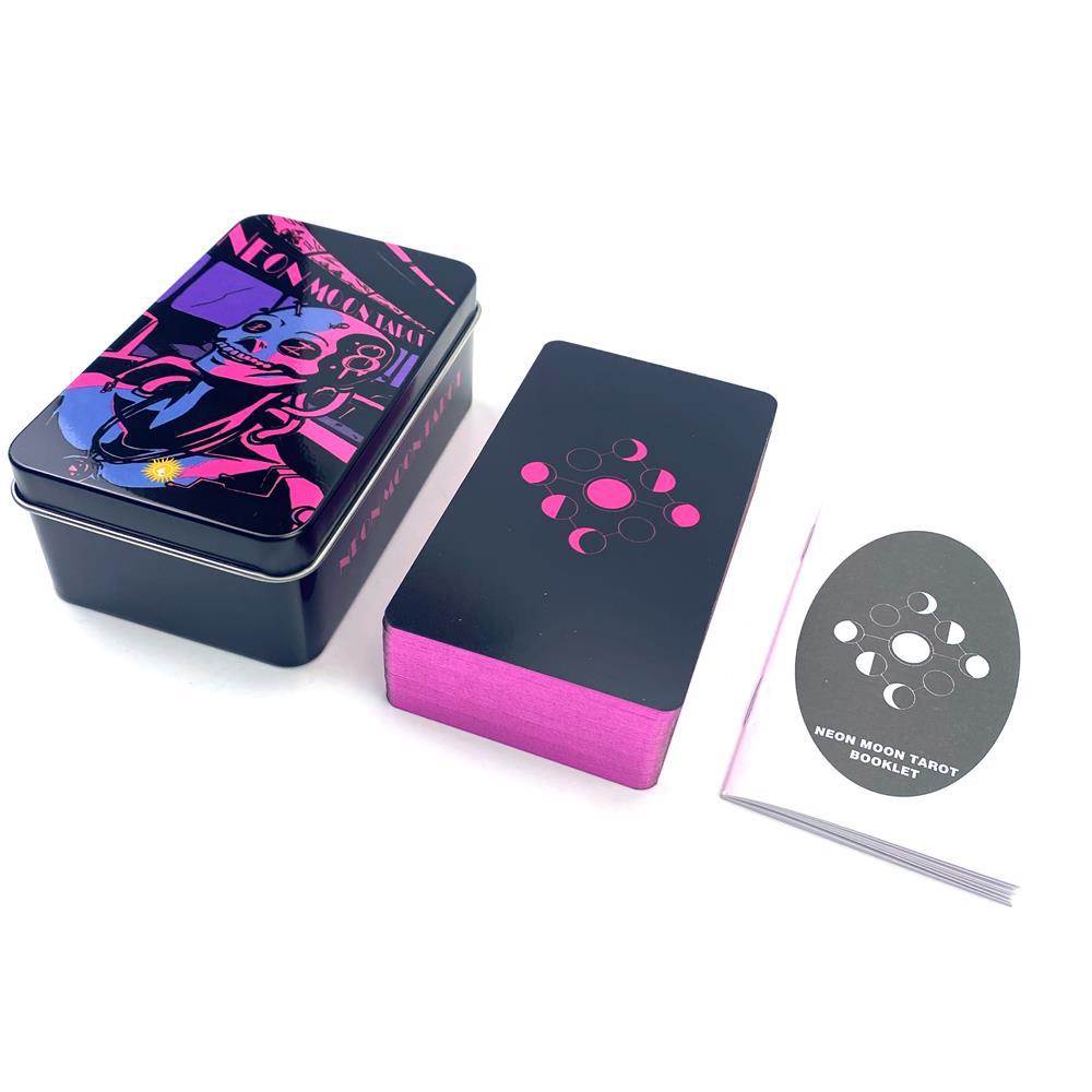 Neon Moon Tarot Cards Pink Gol - Tarot Deck With Guidebook recension och pris