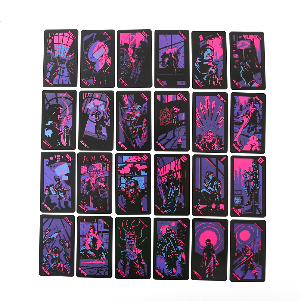Neon Moon Tarot Cards Pink Gol - Tarot Deck With Guidebook recension och pris