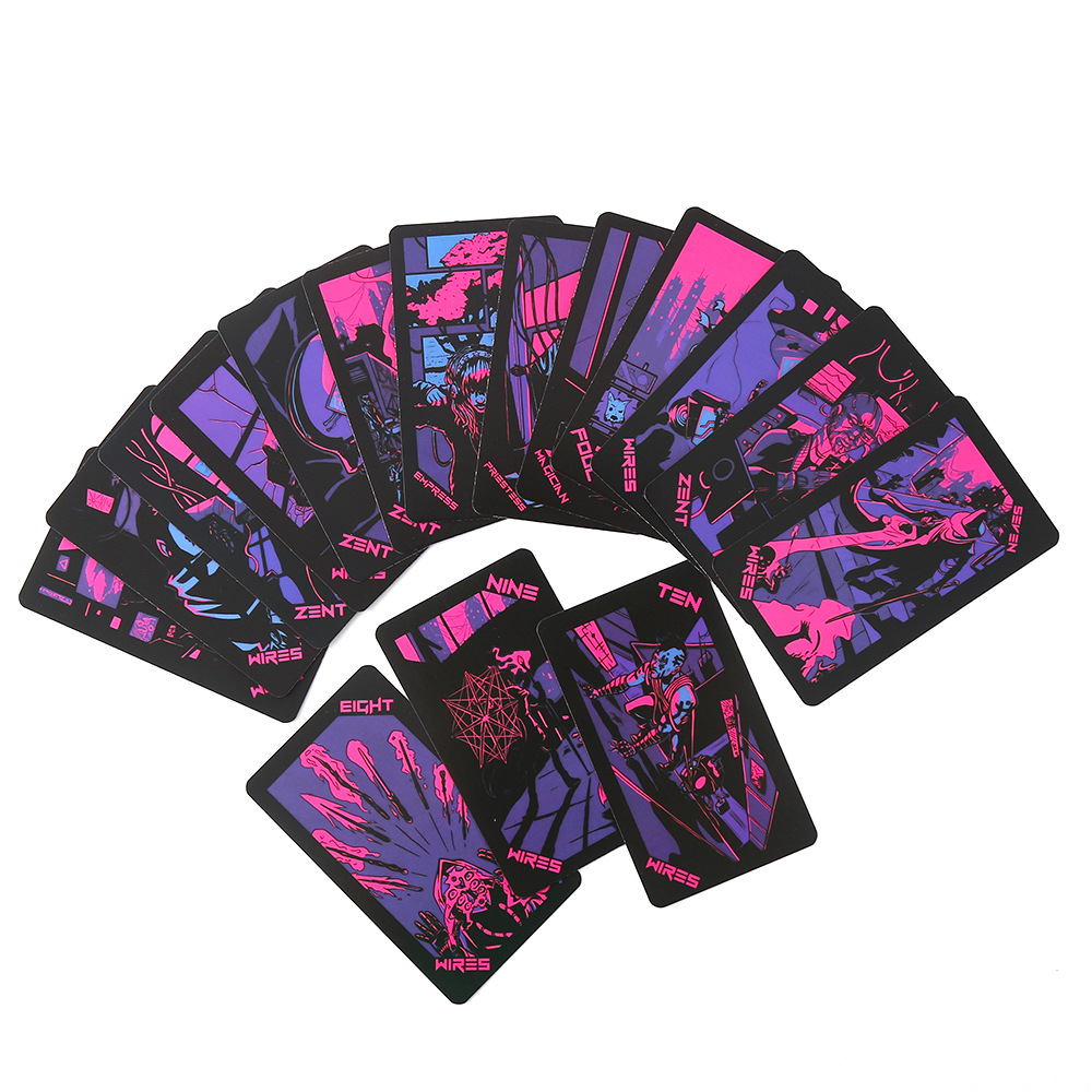 Neon Moon Tarot Cards Pink Gol - Tarot Deck With Guidebook recension och pris