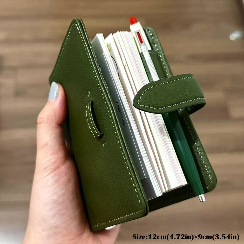 New M5 Green Leather Notebooks - Vintage Leather Journal Notebook recension och pris