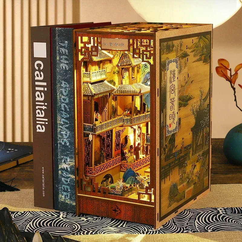 Diy Wooden Book Nook Shelf Ins - Diy Wooden Book Nook Kit Shelf Insert recension och pris