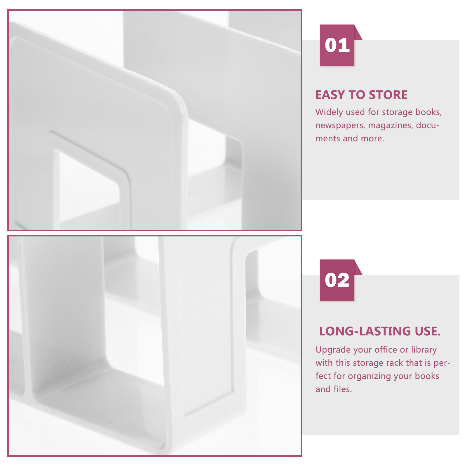 Stylish Acrylic Desktop Docume - Stationery Books recension och pris