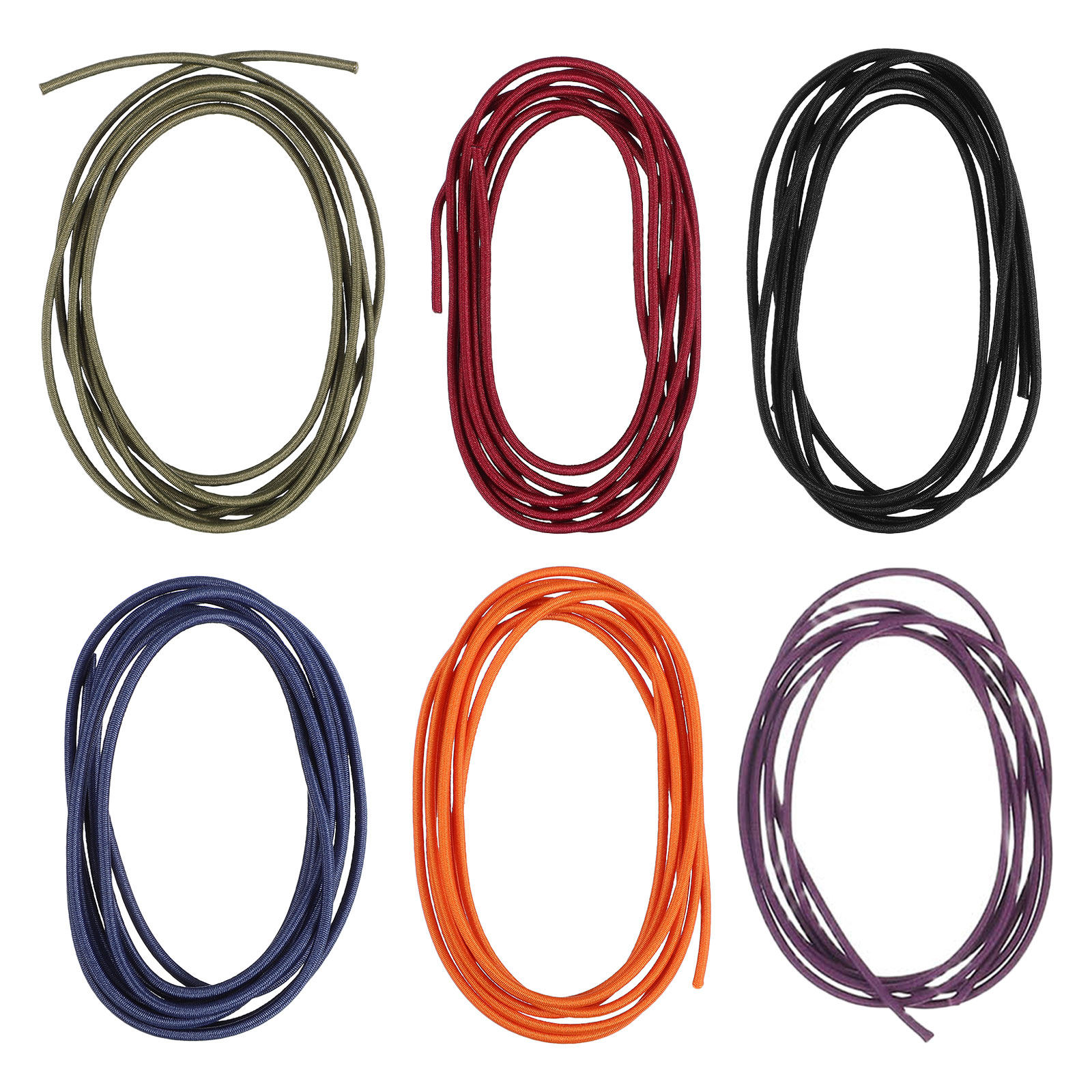 6Pcs Nylon Elastic Bands Stret - Stationery Books recension och pris
