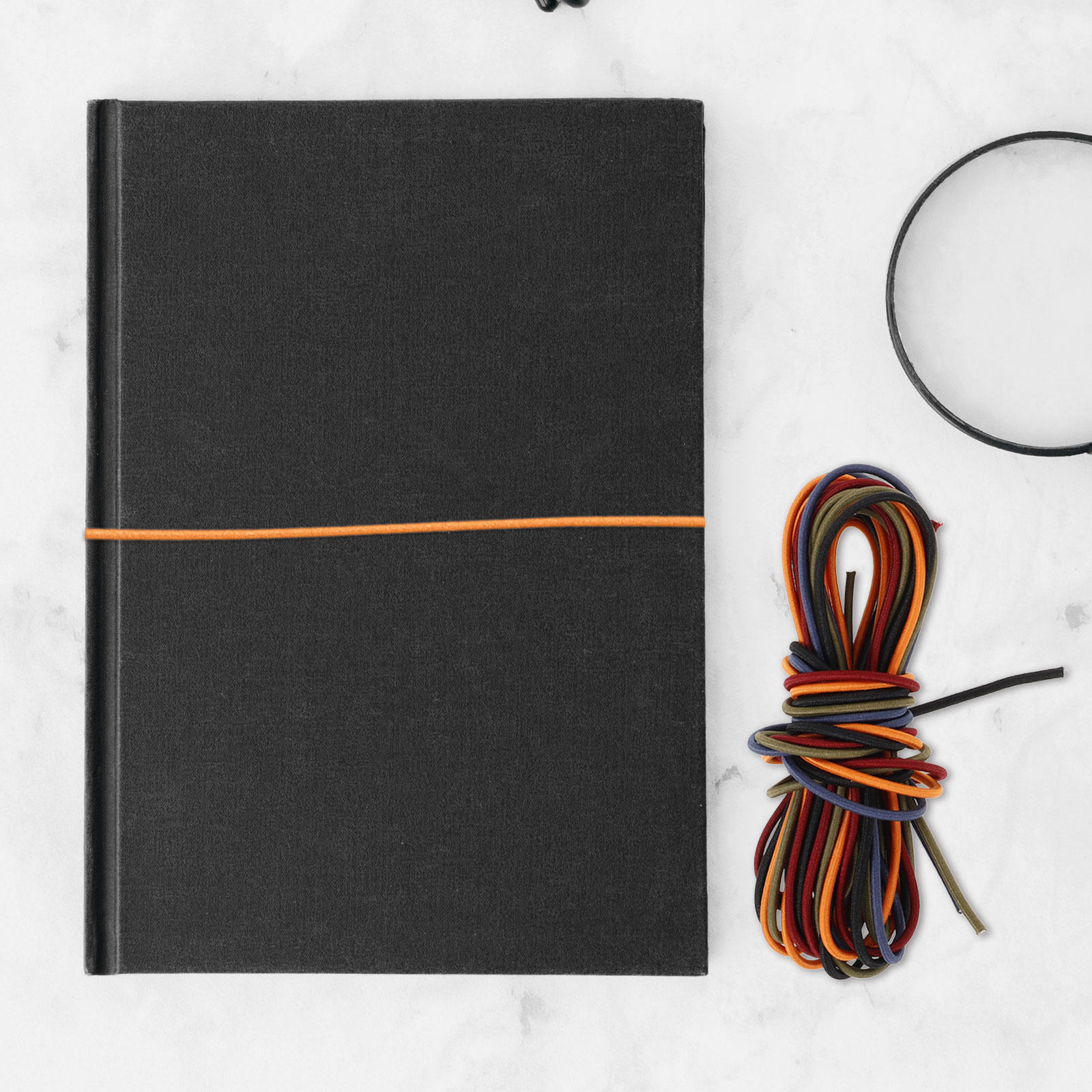 6Pcs Nylon Elastic Bands Stret - Stationery Books recension och pris